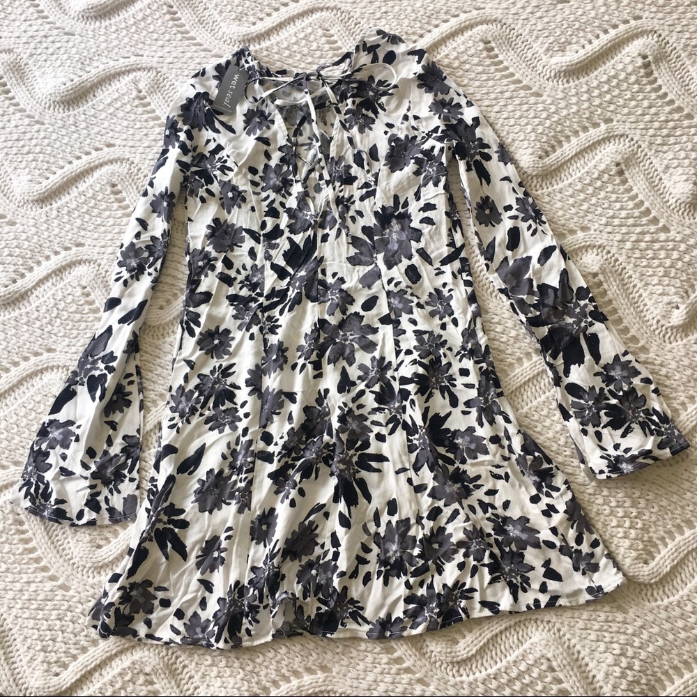 Wet Seal lace-up dress